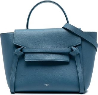 Celine Pre-owned Celine Micro Grained Calfskin Belt Bag Ladies U-AT-0127 U-SL-0147