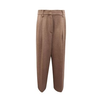 Emma & Gaia Broeken, Dames, Bruin, M, Katoen, 45P838 Wijde Broek