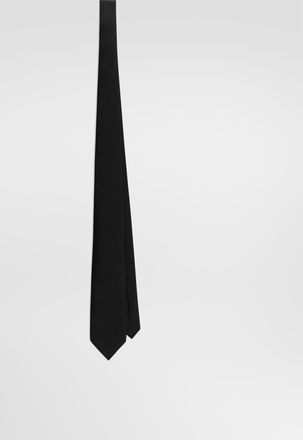 Dolce & Gabbana Twill Tie - Woman Scarves And Silks Black Pz