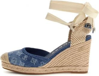 Guess Blauwe Sleehakken - Hoge Hakken Schoenen - Dames - Sleehakken - Blauw - 39 EU - Schoenen