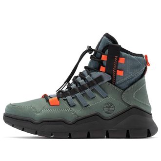 Timberland (WMNS) Timberland Earthkeepers by Rburn Timberloop Utility Boots Green Nubuck A5TKZ392