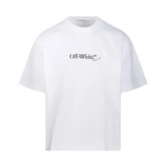 Off-white T-Shirts, male, White, S, Scribble Arr Skate S/S T-Shirt