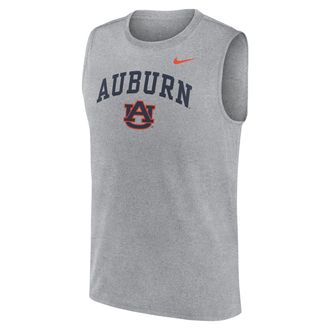 Nike Arizona Primetime Arch Legend Nike Mens Dri-FIT College Muscle Tank Top in Grey | 01B306GUAN-G1M