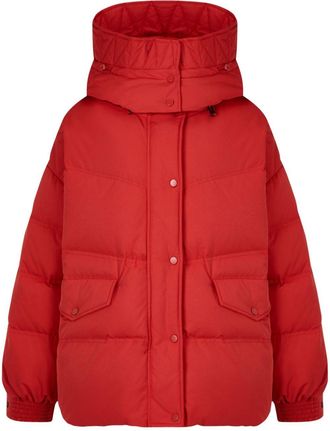 STUDIO TOMBOY detachable-hood down jacket - Red