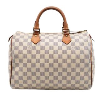 Louis Vuitton Pre-owned Handbags, female, White, Size: ONE SIZE Pre-owned Speedy 30