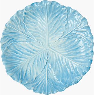 Mrs. Alice Serena Cabbage Dinner Plate in Blue at Nordstrom