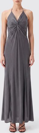 Pinko Abito sottoveste midi in jersey con scollo allamericana e spalline sottili