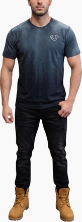 True Religion Mens True Religion 109300 Mens T Shirts - Black - Size: 46