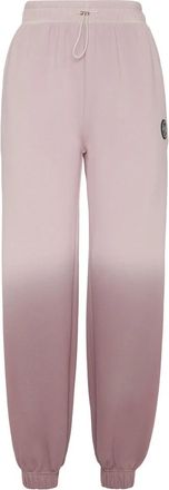 Plein Sport Oversize Jogging Pants Degrade - Dames - Trainingsbroeken - Paars - XS - Katoen - Fitness