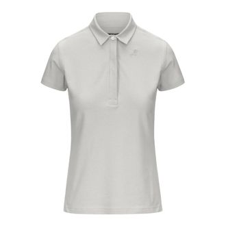 K-Way K-Way, Polo Shirts, female, Beige, Size: S Polo Amedea