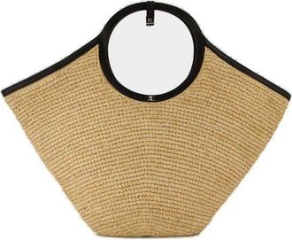 Courrèges Maxy Holy Ac Logo Plaque Tote Bag