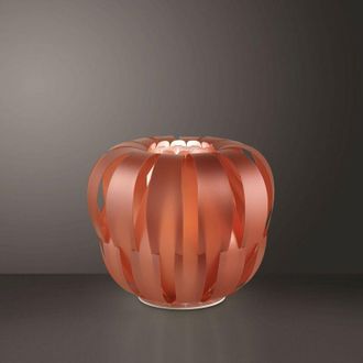 Linea Zero L&aacute;mpara De Mesa Cobre De Metal Blanco 29 X 23h