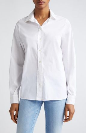 Eleventy Double Breasted Blazer in White at Nordstrom, Size 00 Us