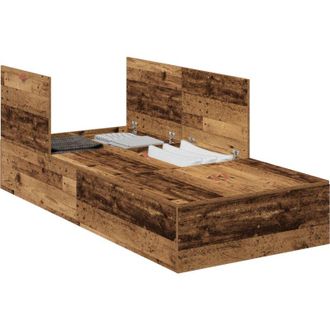 vidaXL Estructura De Cama Madera Vieja 200 X 80 X 31.5 Cm Vidaxl