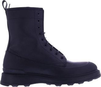 Woolrich Enkellaarsjes - Dames - Veterlaarzen - Zwart - 37 EU - Schoenen