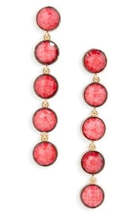 Tasha Stone Drop Earrings in Fuchsia at Nordstrom Rack