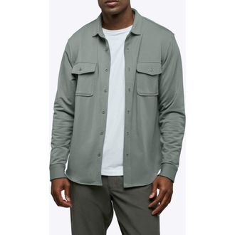 Cuts Hyperloop Overshirt in Sage at Nordstrom, Size Xx-Large