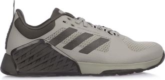 adidas Mens Dropset 2 Trainers in Silver Textile - Size UK 7.5