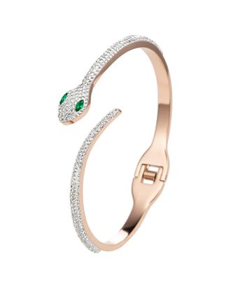 Eyecandy LA Eye Candy La Luxe Collection Cz Viviana Snake Cuff