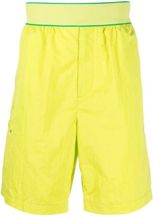 Bottega Veneta Yellow Elasticated Waistband Shorts