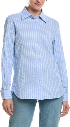 Officine G&eacute;n&eacute;rale Colombe Textured Woven Shirt