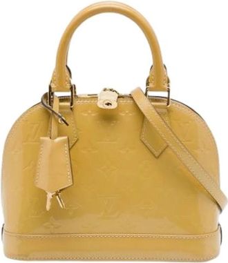 Louis Vuitton Pre-owned Alma BB - Dames - Vintage Handtas - Geel - ONE Size - Vintage