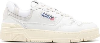 Autry White Clc Leather Sneakers
