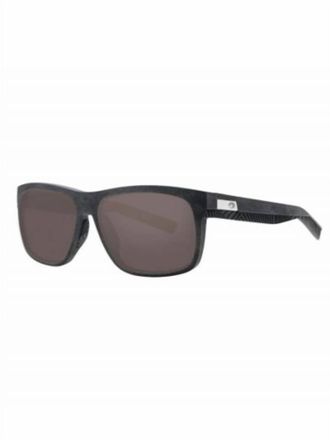 Costa Mens Baffin Sunglasses In Gray Black Rubber