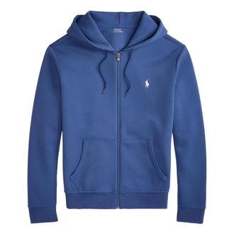 Ralph Lauren Hoodies & sweatvesten, Heren, Blauw, M, Full-Zip Hoodie