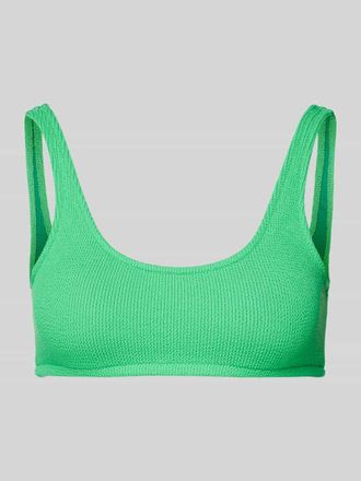 Banana Moon Banana Moon Bustier-Bikini-Oberteil mit Label-Detail Modell JUSTIN in Neon Gruen, Größe XL