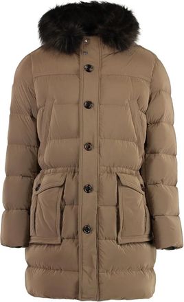 Moorer Parka Darris - Marrone