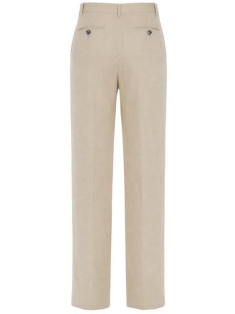 Paul Smith Tailored Linen Trousers - White