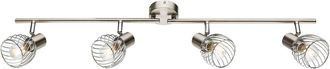 Globo Lighting Foco - N&iacute;quel - Texas - Metal - Foco De Superficie - E14