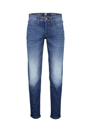 Lerros Slim-fit-Jeans LERROS LERROS CONLIN 5-Pocket Stretch-Denim, SLIM FIT CONLIN, Herren, Gr. 32, L&auml;nge 36, blau (navy), 99% Baumwolle, 1% Elasthan, Jeans 