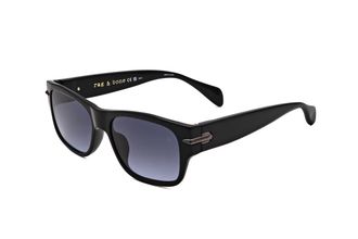 Rag & Bone RNB5057/S 085K 9O Black Ruthenium/Smoke Gradient