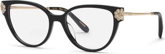 Chopard Demo Cat Eye Ladies Eyeglasses VCH381S 0700 54