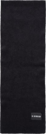 LGN Louis Gabriel Nouchi Sjaal met logodetail - Zwart