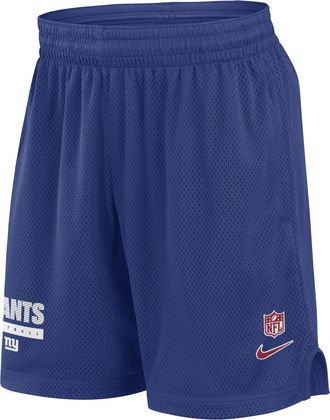 Nike New York Giants Sideline Nike Mens Dri-FIT NFL Shorts in Blue | 02EO155N8I-ZLE