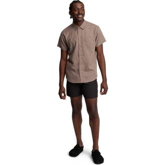 tentree Lake Life Mancos Shirt in Clay/lake Life at Nordstrom, Size Xx-Large