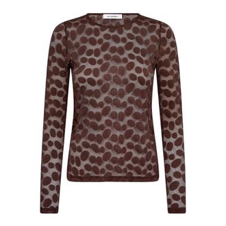 Co'Couture Tops - Tops - Mujer - Marr&oacute;n - XS