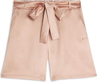 Freddy Pantaloni corti Donna Eleganti con chiusura a Fiocco