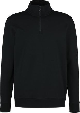 Stoic MerinoFleece335 MMXX. Lulea Half Zip Merinopullover für Herren | schwarz