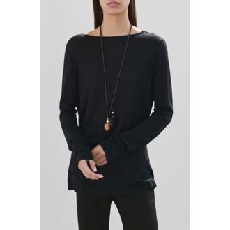 Mango Open Back Sweater in Black at Nordstrom, Size Medium