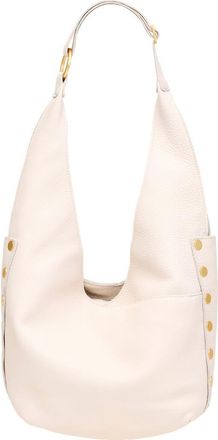 Hammitt Tom Zip Hobo Bag in Calla Lily White/Brushed Gold at Nordstrom