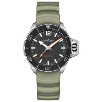 Hamilton Mens Khaki Navy Frogman 41mm Automatic Watch H77455331