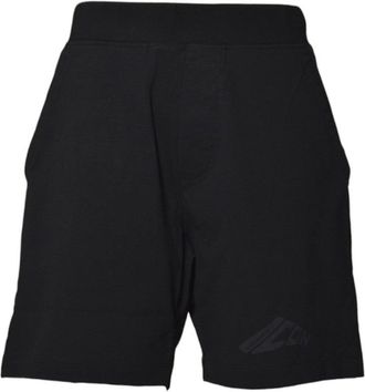 Dsquared2 Black Cotton Icon New Generation Bermuda Shorts