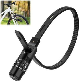 OEM Candado De Combinaci&oacute;n Para Bicicleta, Candado Port&aacute;til Para Bicicleta, Accesorios Para Candados De Bicicleta, Candado Para Casco De Motocicleta Con C