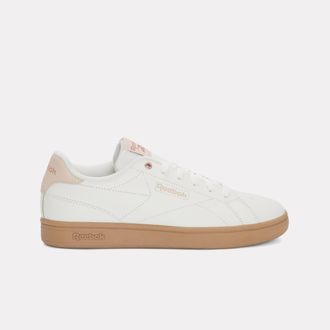 Reebok Womens Reebok Court Clean In Chalk/Mutedclay/Pinkclay M