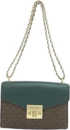 Michael Kors Pre-owned Cross Body Bags, female, Green, Size: ONE SIZE Pre-owned Shoulder Bag