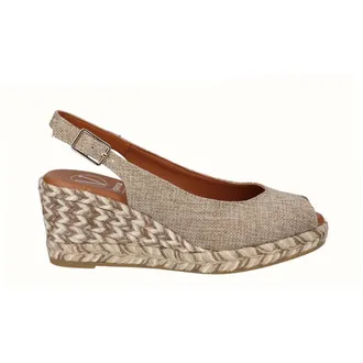 Viguera Schoenen, Dames, Beige, 38 EU, Leer, Sandalen met hoge hak